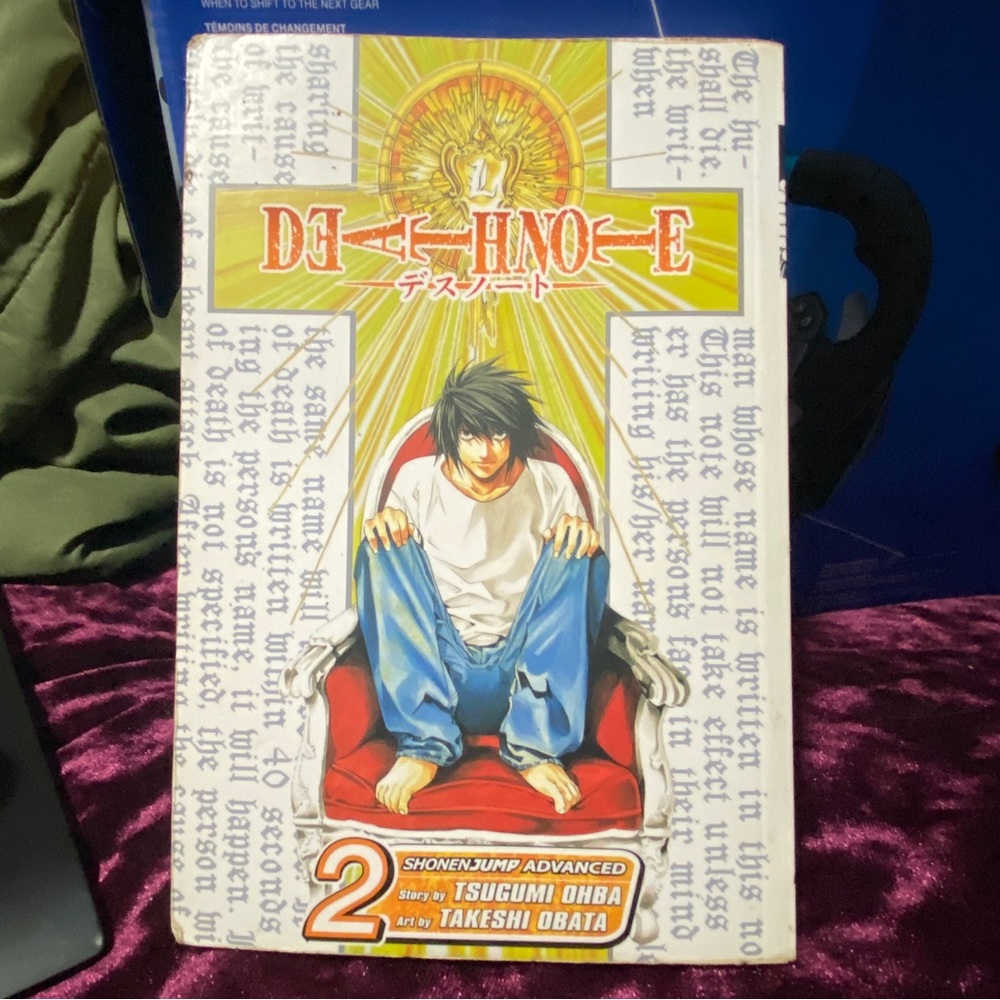 Death note Vol 2 Manga Book